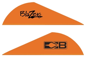 Picture of BOHNING BLAZER VANES 2" SOLID NEON ORANGE 100PK 10832NO2