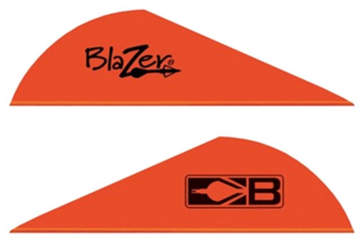Picture of BOHNING BLAZER VANES 2" SOLID NEON RED 100PK 10832NR2