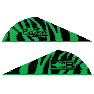 Picture of Bohning Bohning Blazer Vanes Green Tiger 100 pk. 10832GT2