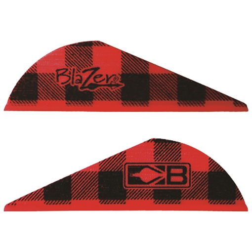 Picture of Bohning Bohning Blazer Vanes Red Flannel 36 pk. 10831RFL2