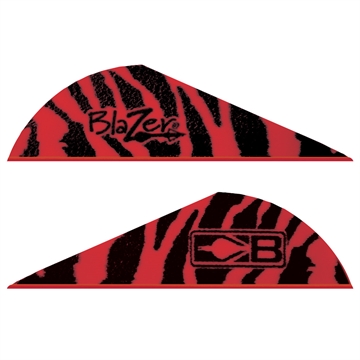 Picture of Bohning Bohning Blazer Vanes Red Tiger 100 pk. 10832RT2