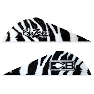 Picture of Bohning Bohning Blazer Vanes White Tiger 100 pk. 10832WT2
