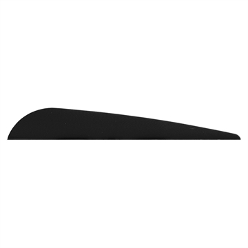 Picture of Bohning Bronco Vanes Black 4 in. 100 pk. 10502BK4