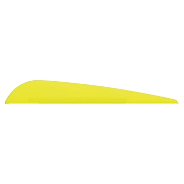 Picture of Bohning Bohning Bronco Vanes Neon Yellow 4 in. 100 pk. 10502NY4