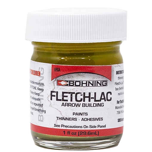 Picture of Bohning Bohning Fletch-Lac Paint Gloss Orange 1 oz. 1412OR