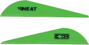 Picture of Bohning Bohning Heat Vanes Neon Green 36 pk. 101036NG 101036NG25