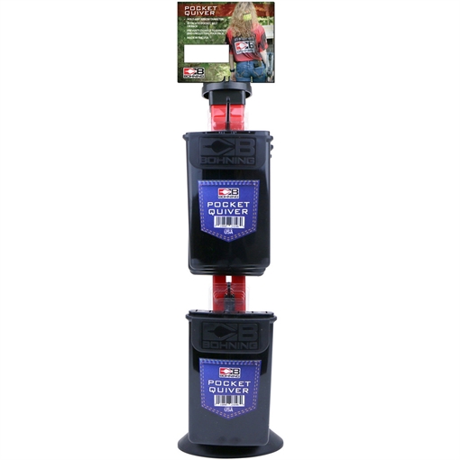 Picture of Bohning Pocket Quiver Counter Display 12 pk 201035BK-12SF