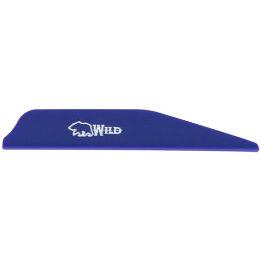 Picture of Bohning Bohning Wild Vanes 3 in. Blue 100 pk. 101082BL3