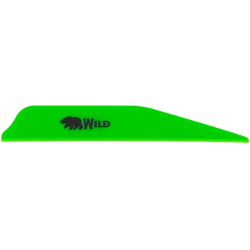 Picture of Bohning Bohning Wild Vanes 3 in. Neon Green 100 pk. 101082NG3