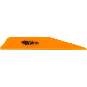 Picture of Bohning Bohning Wild Vanes 3 in. Neon Orange 100 pk. 101082NO3