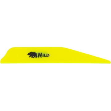 Picture of Bohning Bohning Wild Vanes 3 in. Neon Yellow 100 pk. 101082NY3