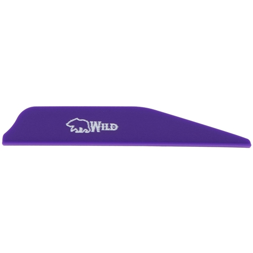 Picture of Bohning Bohning Wild Vanes 3 in. Purple 100 pk. 101082PU3