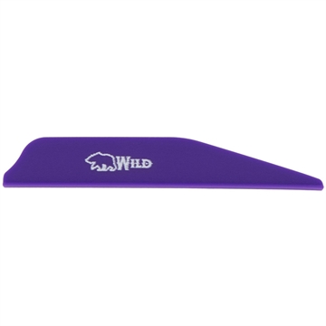 Picture of Bohning Bohning Wild Vanes 3 in. Purple 100 pk. 101082PU3