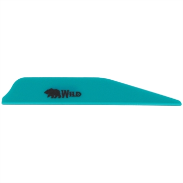 Picture of Bohning Bohning Wild Vanes 3 in. Teal 100 pk. 101082TL3