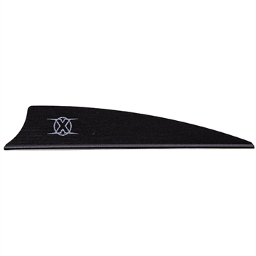 Picture of Bohning Bohning X Vanes Shield Cut 3 in. Black 36 pk. 10771BK3S