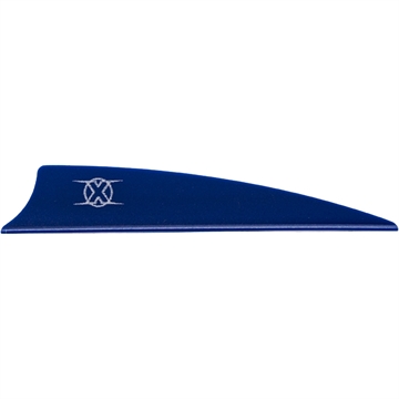 Picture of Bohning Bohning X Vanes Shield Cut 3 in. Blue 36 pk. 10771BL3S