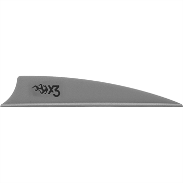 Picture of Bohning Bohning X3 Vanes Shield Cut 3 in. Silver 36 pk. 101051SL3