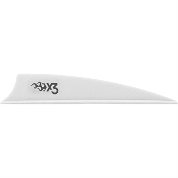 Picture of Bohning Bohning X3 Vanes Shield Cut 3 in. White 36 pk. 101051WH3