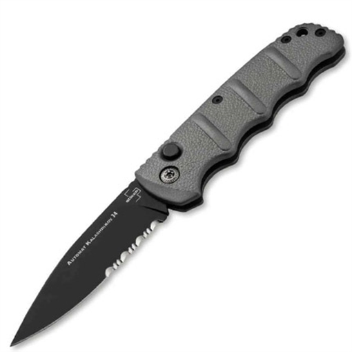 Picture of Boker BOKER PLUS KALASHNIKOV GREY AUTO SERRATED BLACK D2 01KALS94