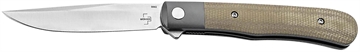 Picture of Boker Trapper 3.23" Plain Nitro-V Blade Micarta Handle 01BO930