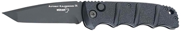 Picture of Boker Kalashnikov 3.35" Tanto Plain Black D2 Steel Blade Aluminum Handle 01KALS101