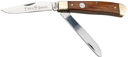 Picture of Boker Trapper 2.0 Clip Point/Spey Plain D2 Steel Blade Rosewood Tulip Wood Handle 110832