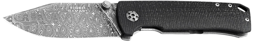 Picture of Boker Tiger-Damast Pocket 3.35" Damascus Blade Micarta Handle 111103DAM