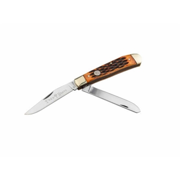 Picture of BOKER TRADITIONAL SERIES 2.0 TRAPPER JIGGED BROWN 110812 788857762349