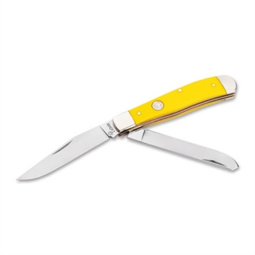 Picture of Boker TS 2.0 1095 Trapper Yellow Delrin 110880 788857062388