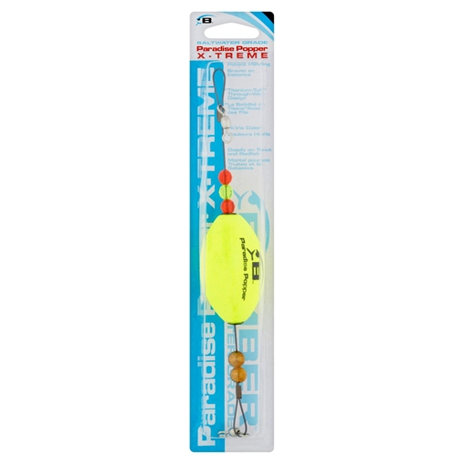Picture of BOMBER PARADISE POPPER OVAL YELLOW BSWPPOY