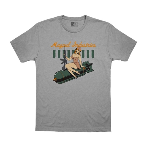 Picture of Magpul BOMBSHELL COTTON T-SHIRT 3X-LARGE ATHLETIC HEATHER MAG1203-030-3XL