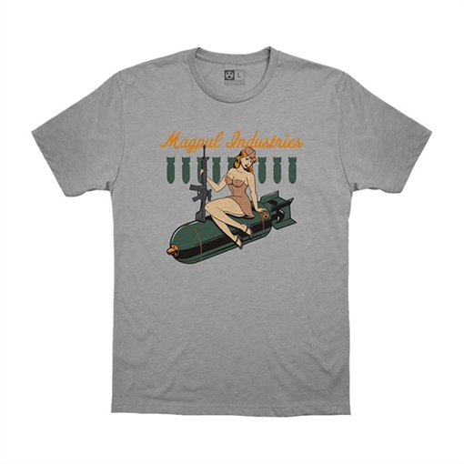 Picture of Magpul BOMBSHELL COTTON T-SHIRT SMALL ATHLETIC HEATHER MAG1203-030-S