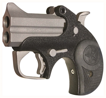 Picture of Bond Arms BABU Backup Original 45 ACP 2rd Shot 2.50" Bead Blasted/Anti-Glare Textured Steel Frame Black Rubber Grips BABU BABU 45 AUTO