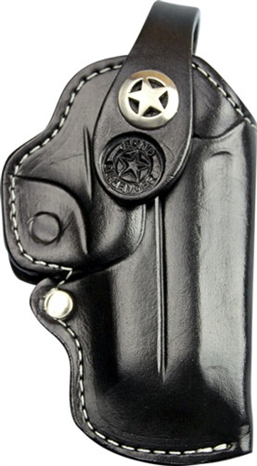 Picture of BOND ARMS BELT LOOP HOLSTER RH 3.5"BBL. MODELS LEATHER BLACK BAHRT350BKRBTSS