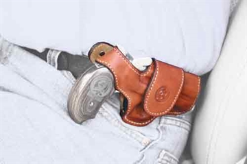 Picture of BOND ARMS RH DRIVING HOLSTER FOR 3.5 IN BBL & TRIGGER GUARD TAN FITS 11 MODELS HDT350TNRBT H-DT-350-TN-R-BT
