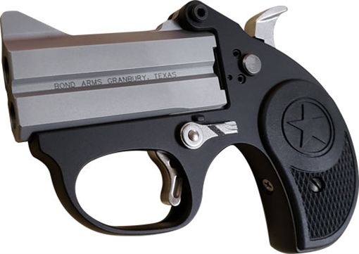 Picture of Bond Arms Stinger 9mm Luger 2rd 3" Matte Stainless Steel Barrel, Anodized 7075-T6 Aluminum Frame, Rebounding Hammer, Black Rubber Grip, Manual Safety BASL
