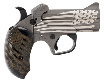 Picture of Bond Arms Old Glory 45 Colt (LC)/410 Gauge 3.50" 2 Round American Flag Stainless Steel Cerakote BAOG