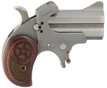 Picture of Bond Arms BARHRW Rawhide 38 Special/357 Mag 2.50" 2rd, Stainless, Rosewood Grips BARHRW BARHW- 357/38