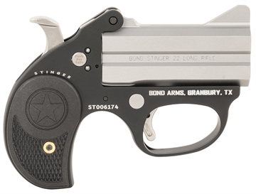 Picture of Bond Arms Stinger 22 LR 2rd, 3" Double Stainless Steel Barrel BASL