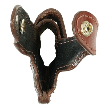 Picture of Bond Arms Leather Driving Holster RH 3" Barrel Brown with Henna Stitching H-DT-300-BNH-R-BT