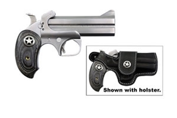 Picture of Bond Arms Ranger II 38 Special,357 Mag 4.25" 2rd Stainless Barrel/Frame Black Ash Grips with Integrated Star Inlay BARII