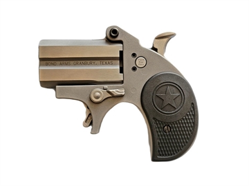 Picture of Bond Arms Stubby, Derringer, Sub-Compact, 22 LR, 2.2" Barrel, Fixed Sights, Stainless Steel, Silver, 2 Rounds BASTB-22LR BASTB - 22LR