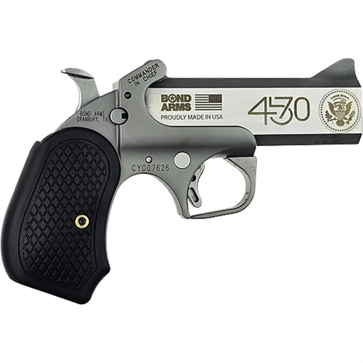 Picture of Bond Arms Trump 45-47 'Commander and Chief' Big Bore Handgun .45-70 Single Shot 4.25" Barrel BACYCAC - 45-70 BACYCAC - 45-70 BACYCAC - 45-70