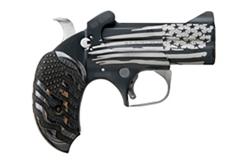 Picture of Bond Arms Old Glory Handgun .45 LC/.410 2rd Capacity 3.5" Barrel Black American Flag BAOG 45 Colt/410 BLK