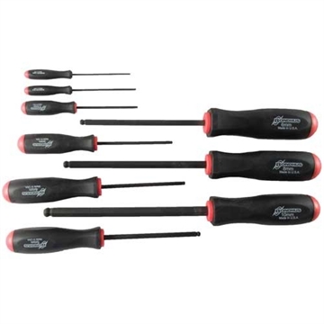 Picture of Bondhus BONDHUS 9-PIECE METRIC HEX SCREWDRIVER SET - 1.5MM-10MM 10699