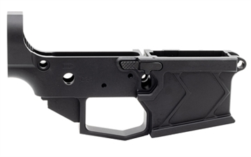 Picture of Bootleg Smuggler, Semi-automatic, Stripped Lower Receiver, 223 Remington/556NATO, Ambidextrous, Anodized Finish, Black BP-LR-1