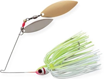 Picture of BOOYAH DBL WILLOW 3/8 - WHT/CHT BYBW38616