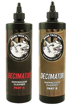 Picture of Bore Tech Decimator Suppressor Cleaner A & B 16oz BTCQ30816AB