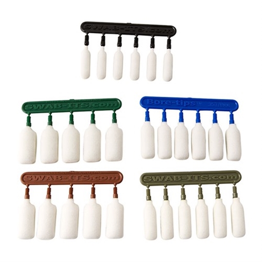 Picture of Swab-Its By Superbrush BORE TIPS MULTI-PACK, .22, .30, 9MM, .40 S&W, 45 ACP 41-7100-4-2
