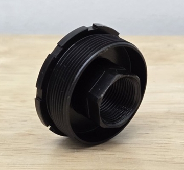 Picture of B O S S SUPPRESSORS BOSS 5/8X24 STAINLESS DIRECT THREAD HUB ADAPTER BLACK MNT-58-SS-BLK MNT-58-SS-BLK